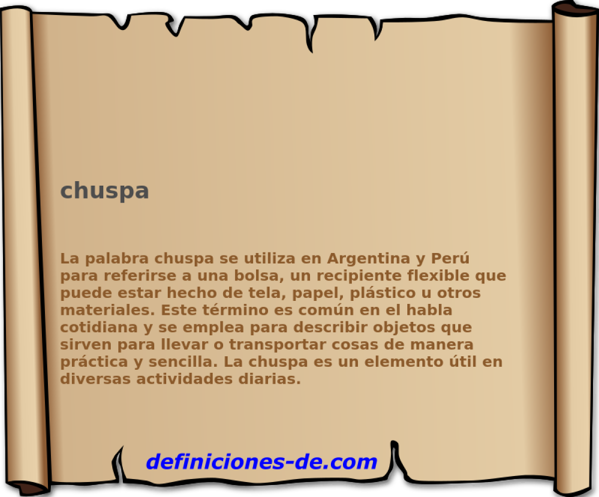 chuspa 