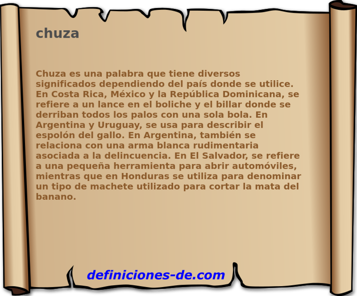 chuza 