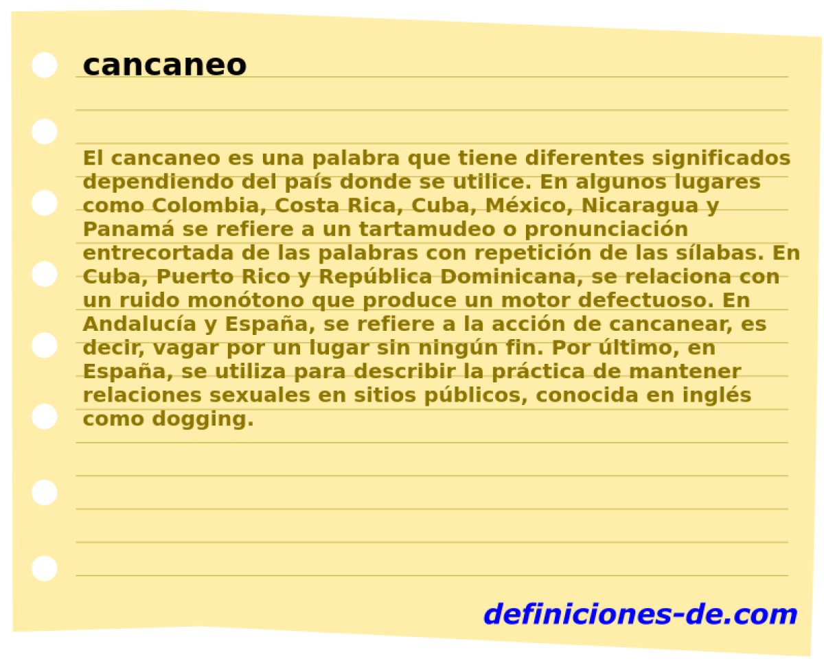 cancaneo 