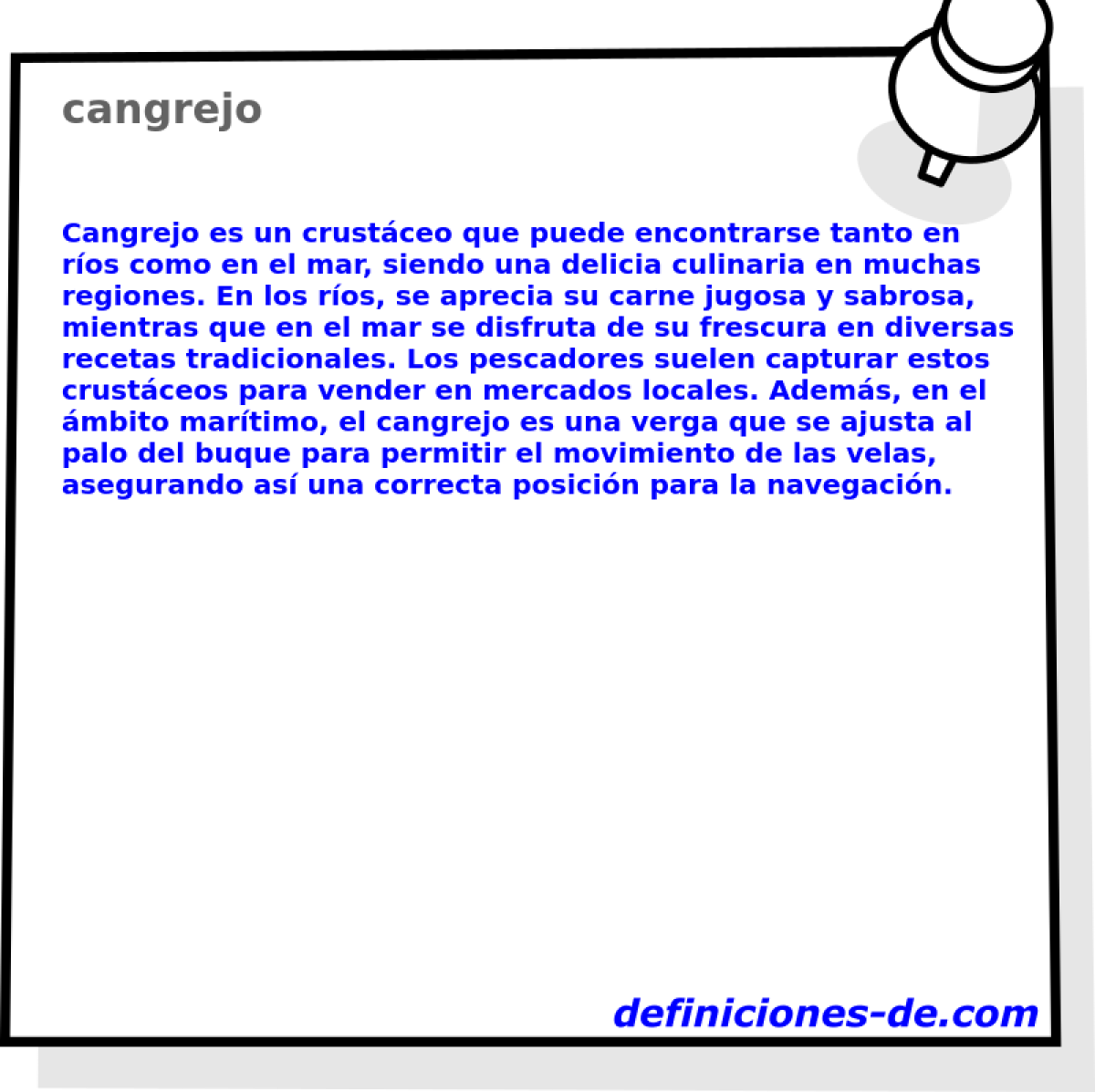 cangrejo 