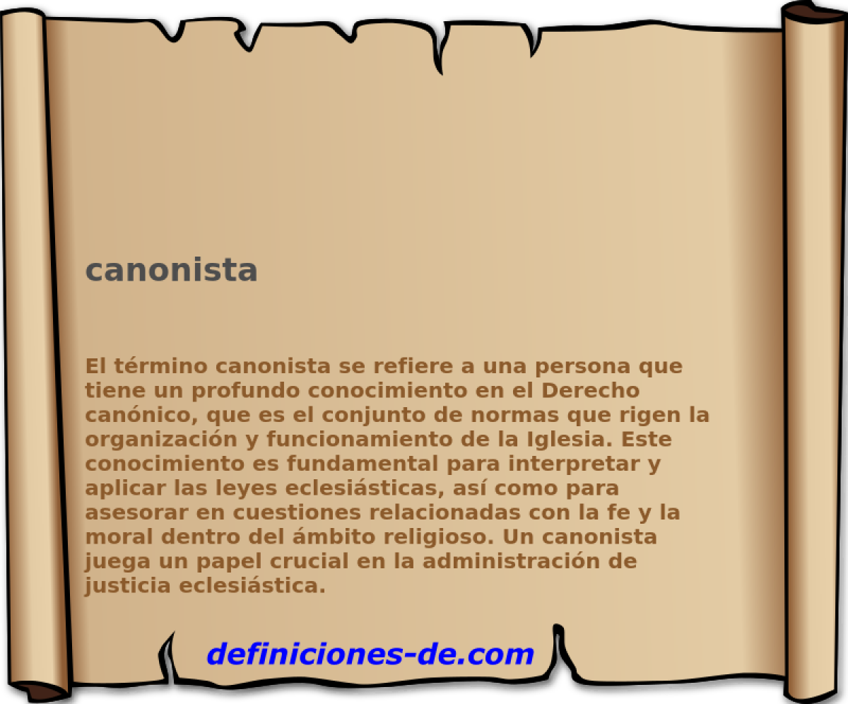 canonista 