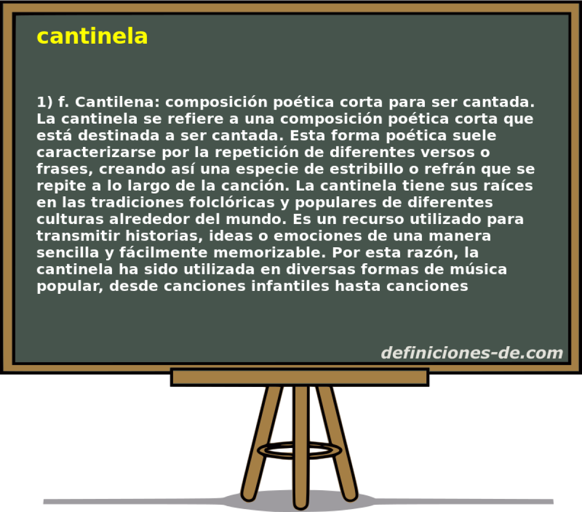 cantinela 