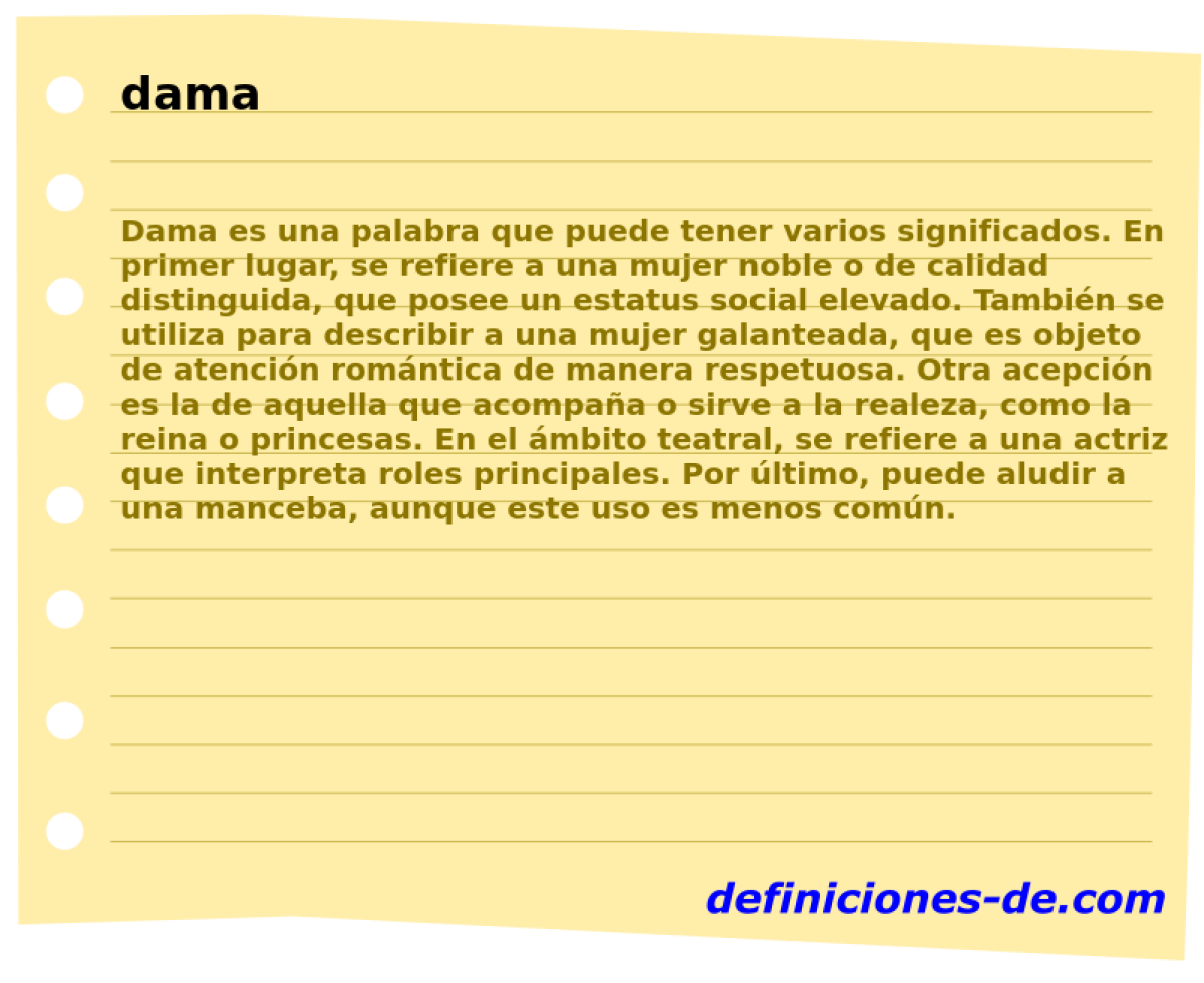 dama 