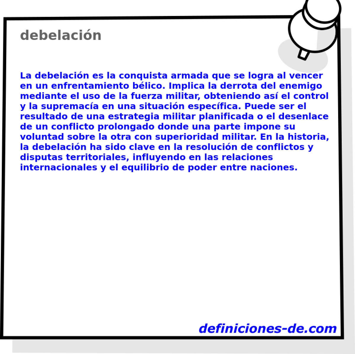 debelacin 