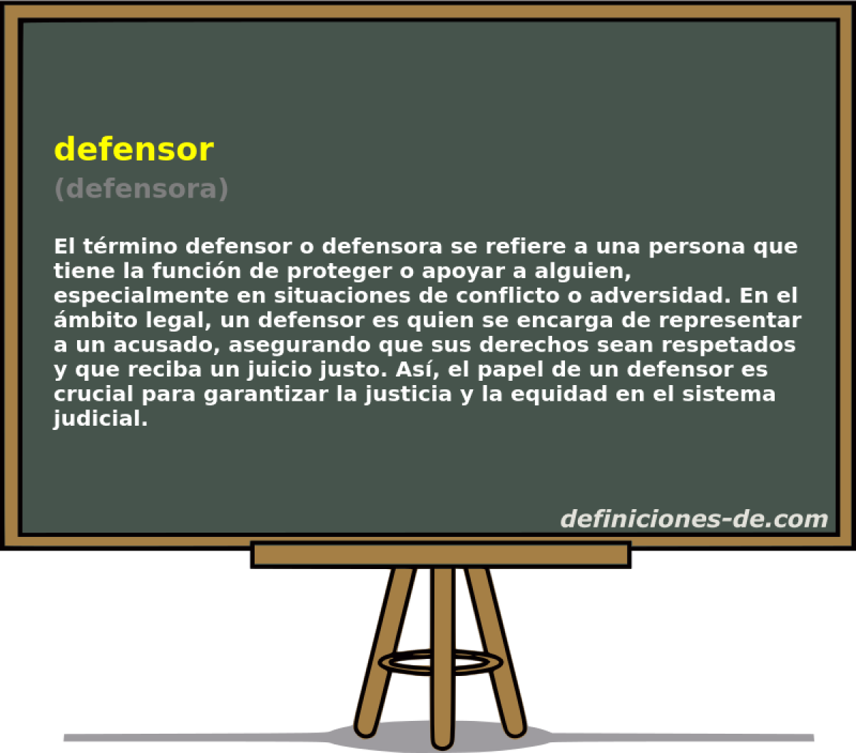 defensor (defensora)