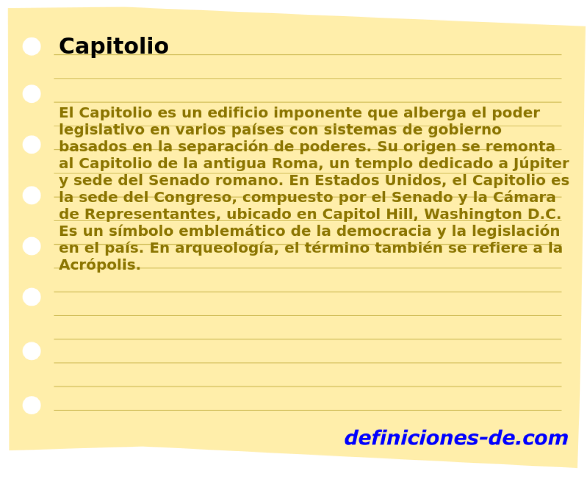 Capitolio 