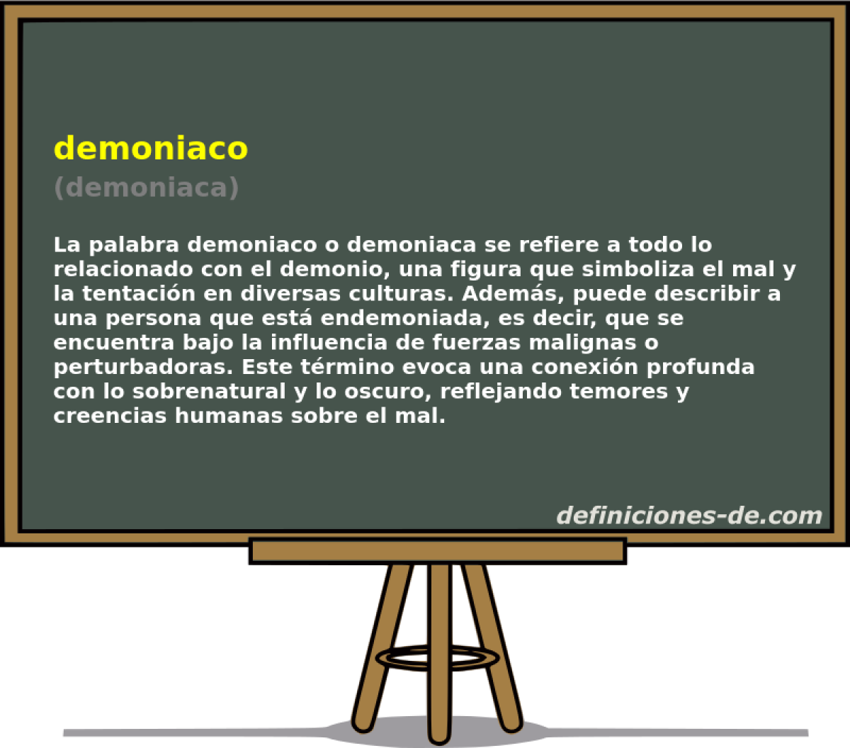 demoniaco (demoniaca)