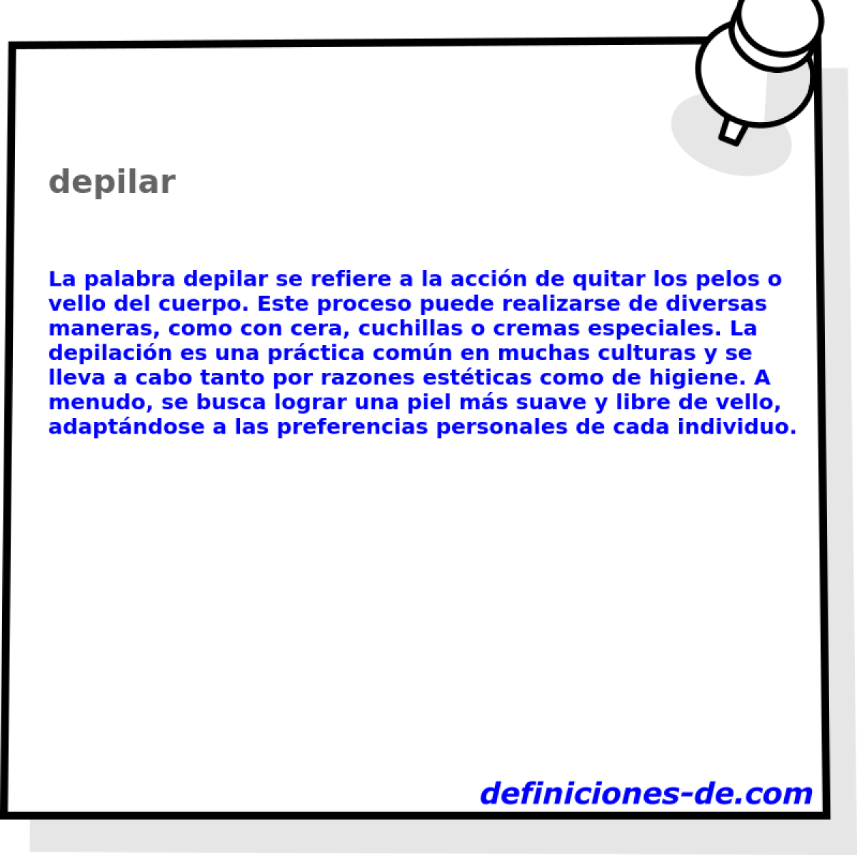 depilar 