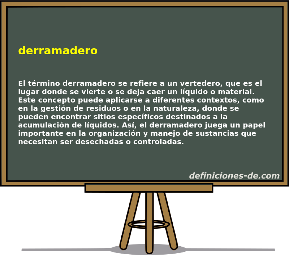 derramadero 