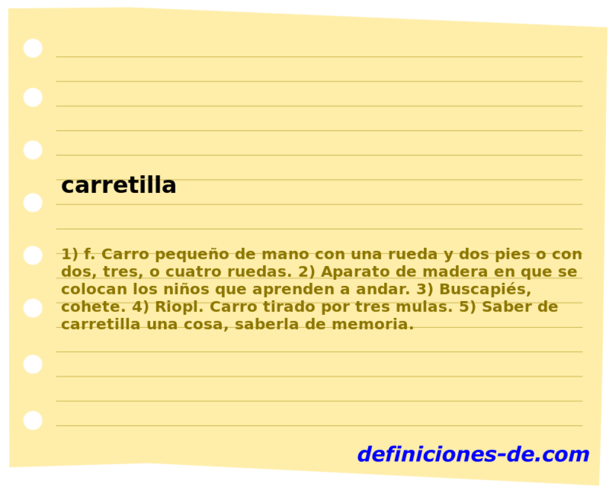carretilla 