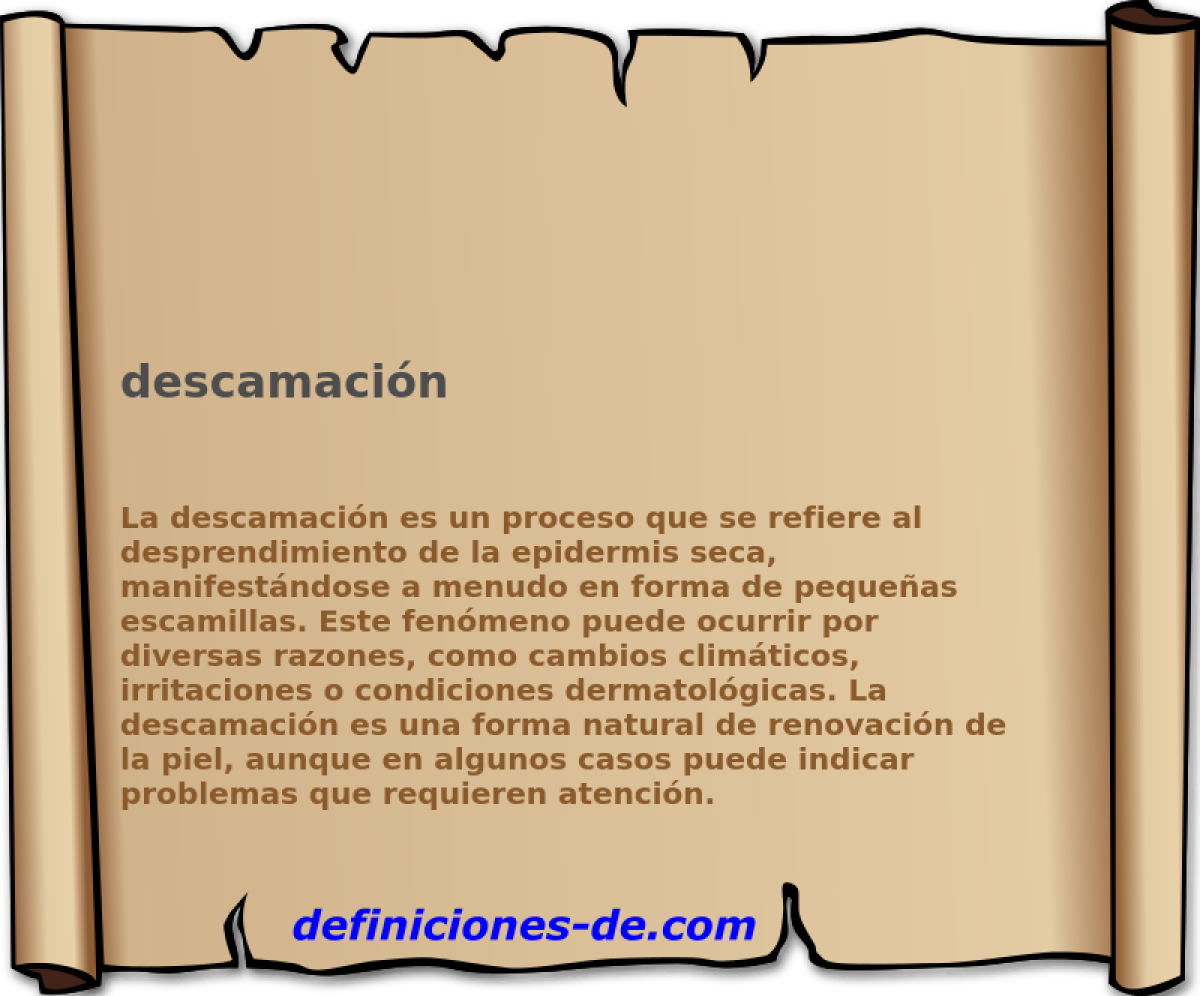 descamacin 