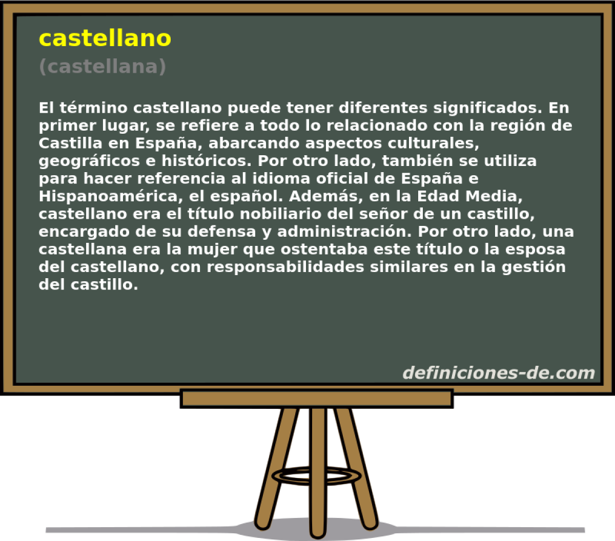 castellano (castellana)