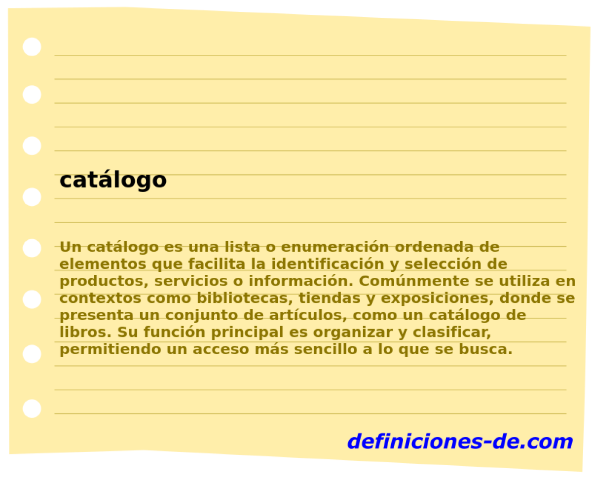 catlogo 