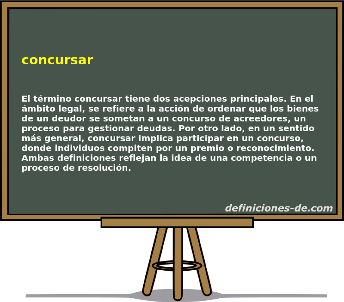 concursar 