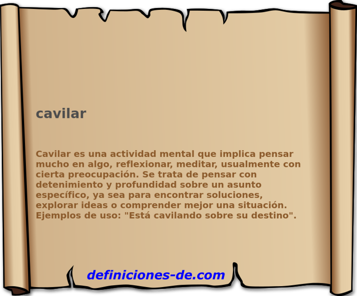 cavilar 