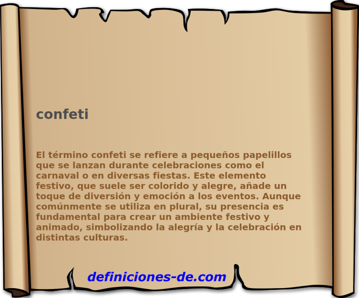 confeti 