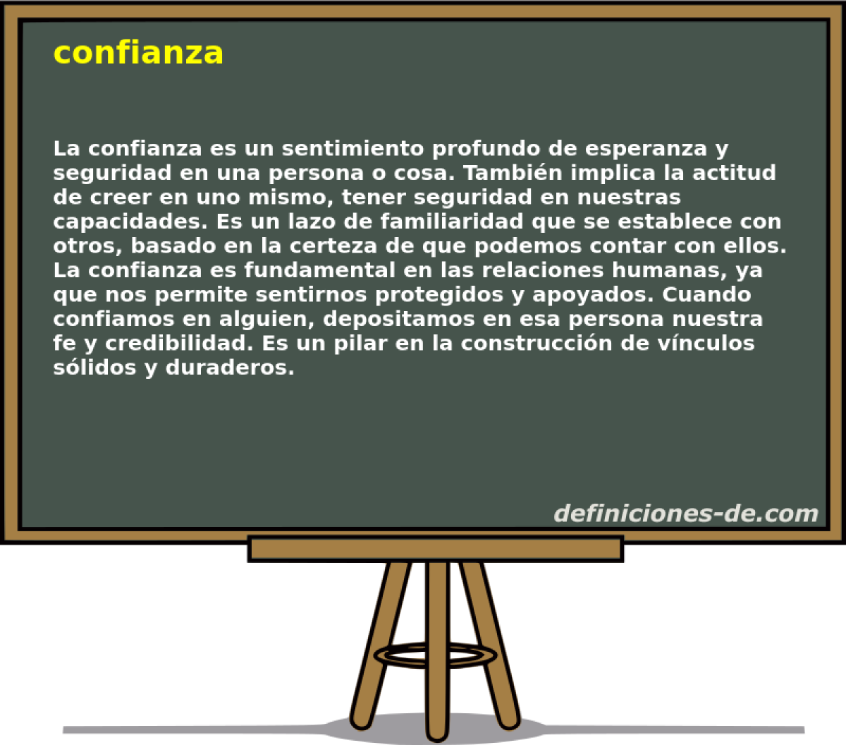 confianza 