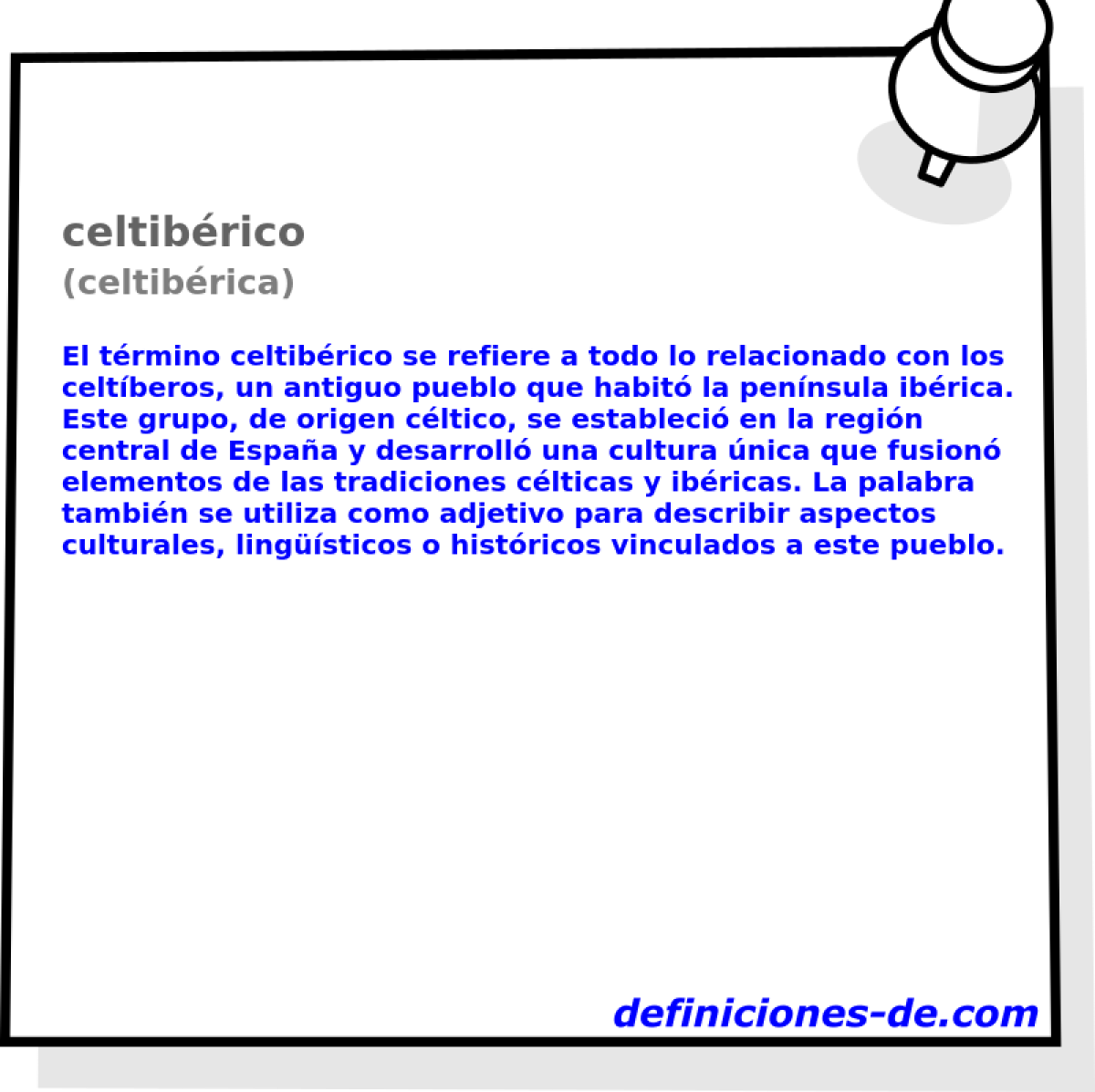 celtibrico (celtibrica)