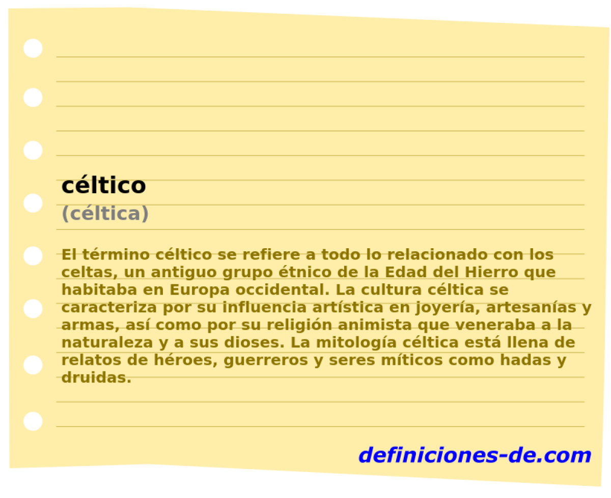 cltico (cltica)