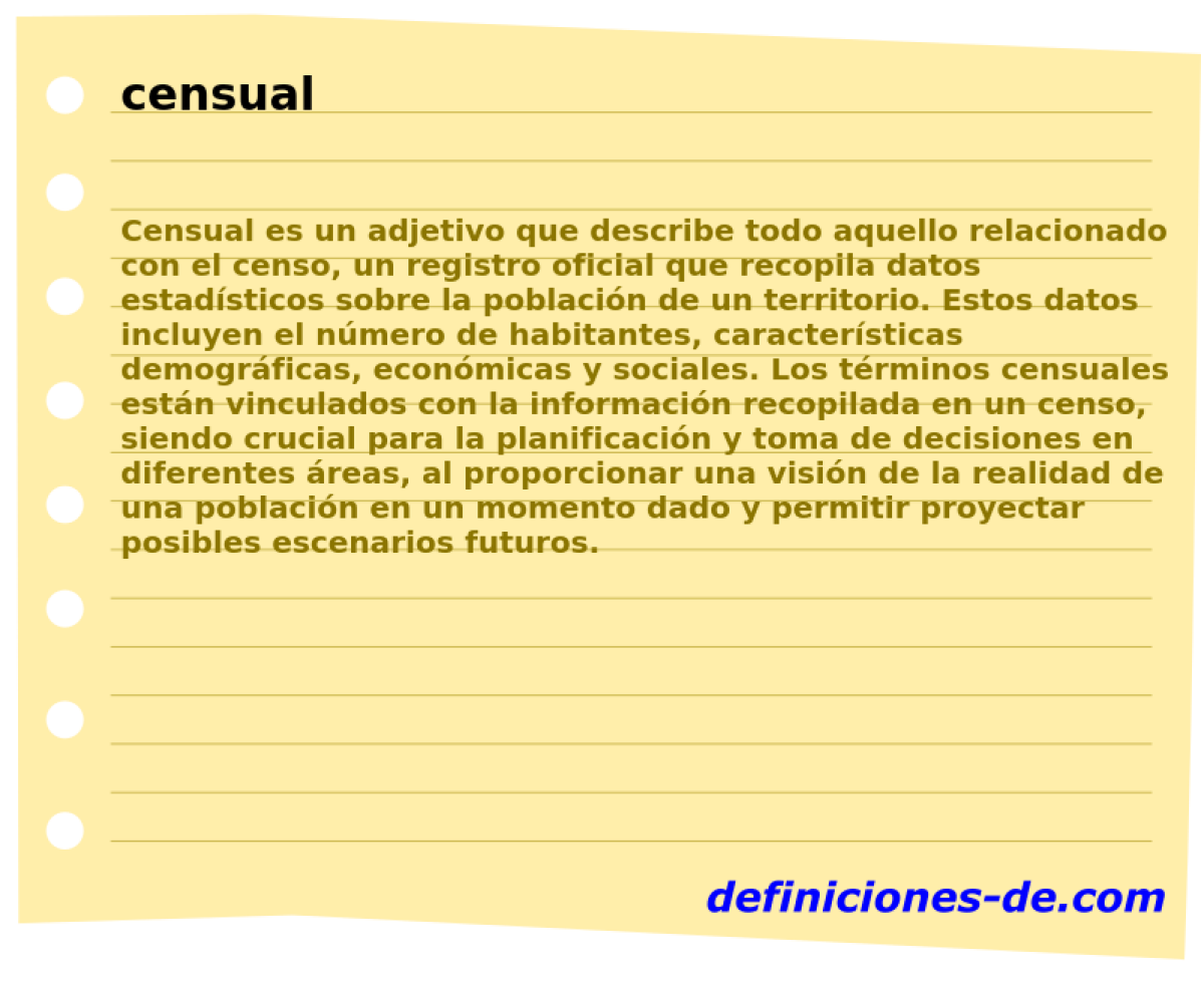 censual 