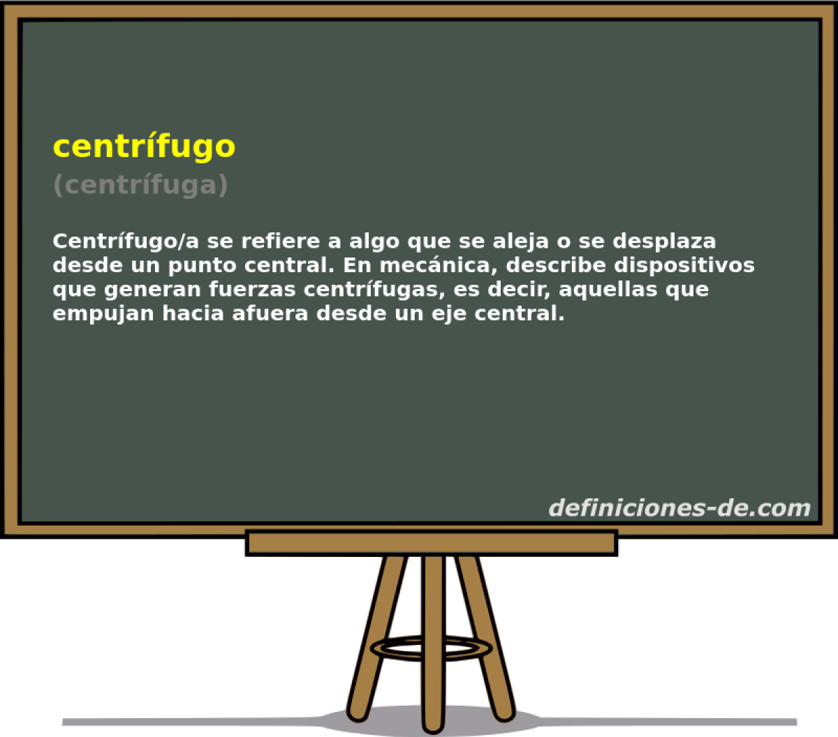 centrfugo (centrfuga)