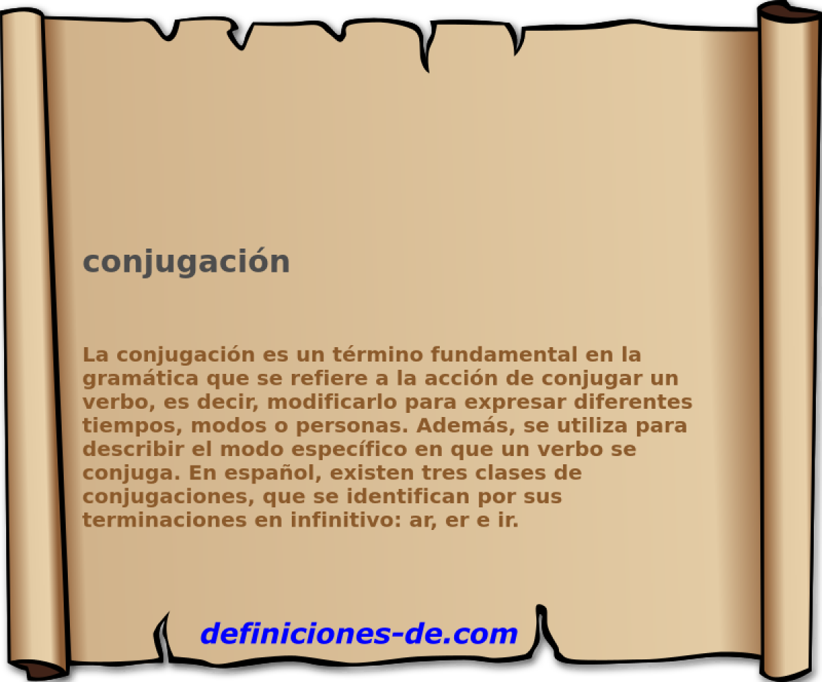 conjugacin 