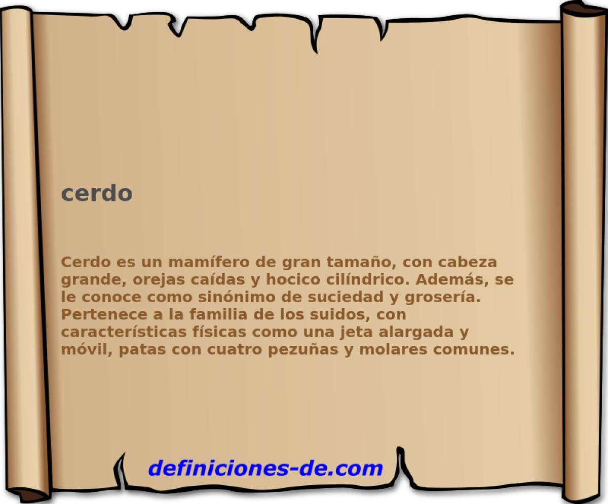 cerdo 