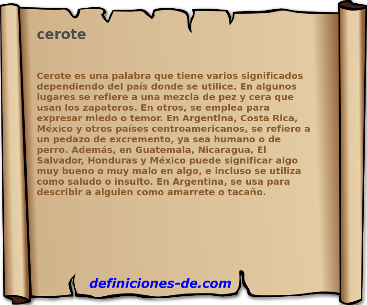 cerote 