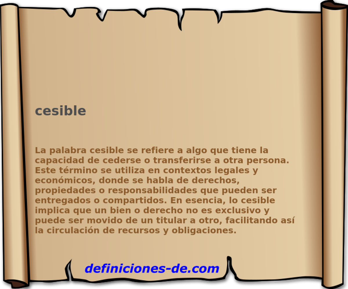 cesible 