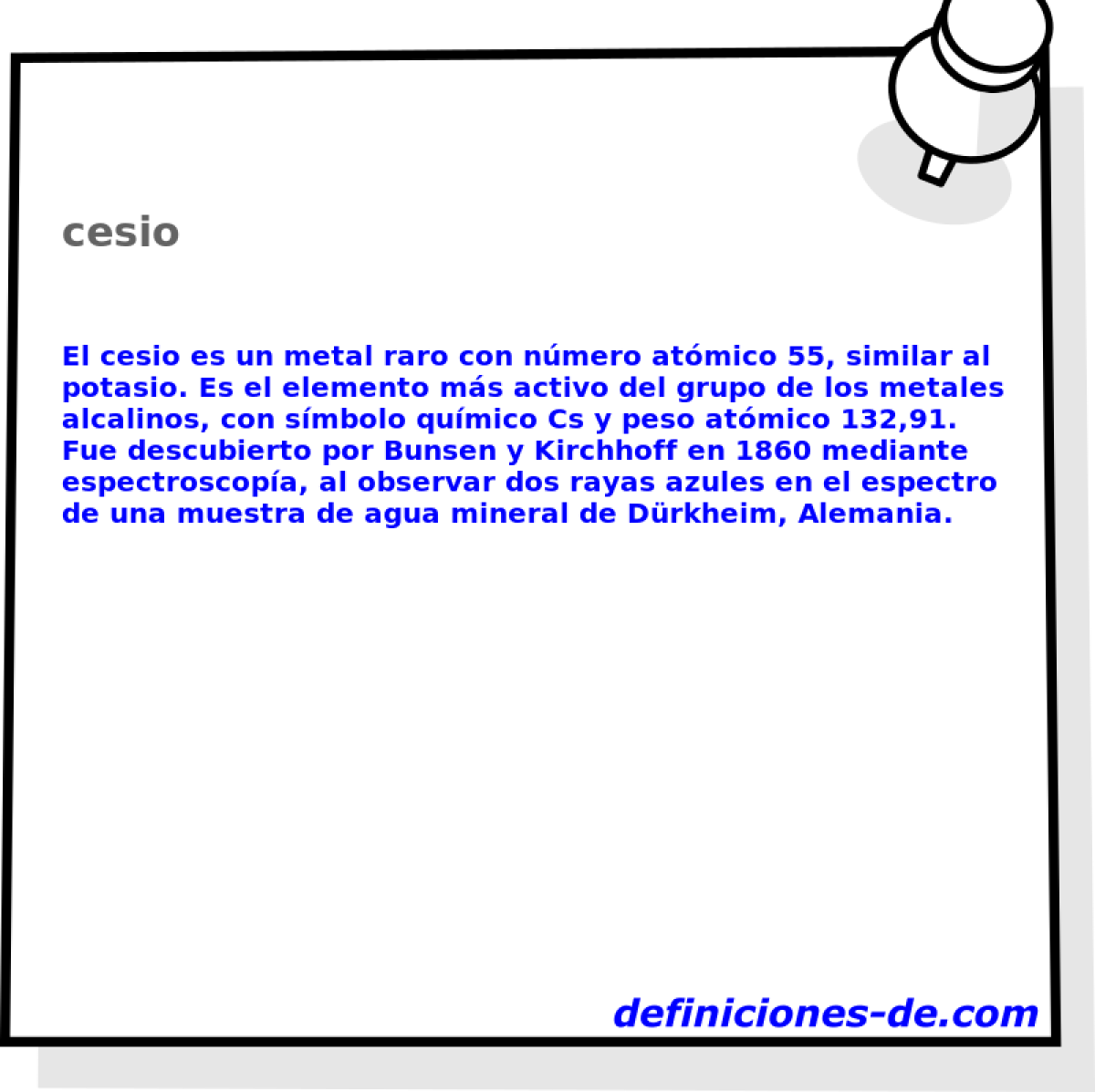cesio 