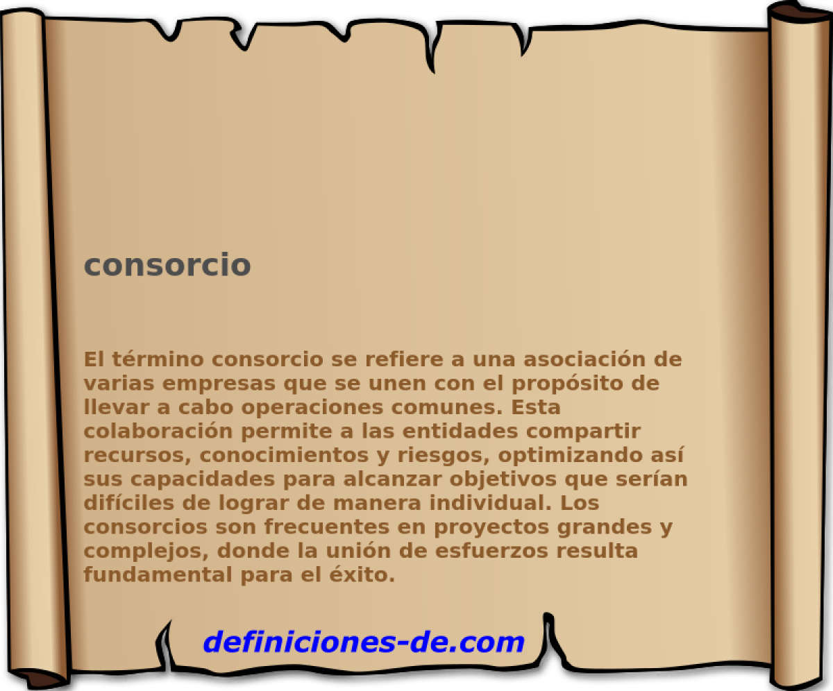 consorcio 