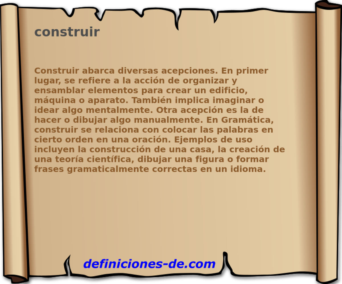 construir 