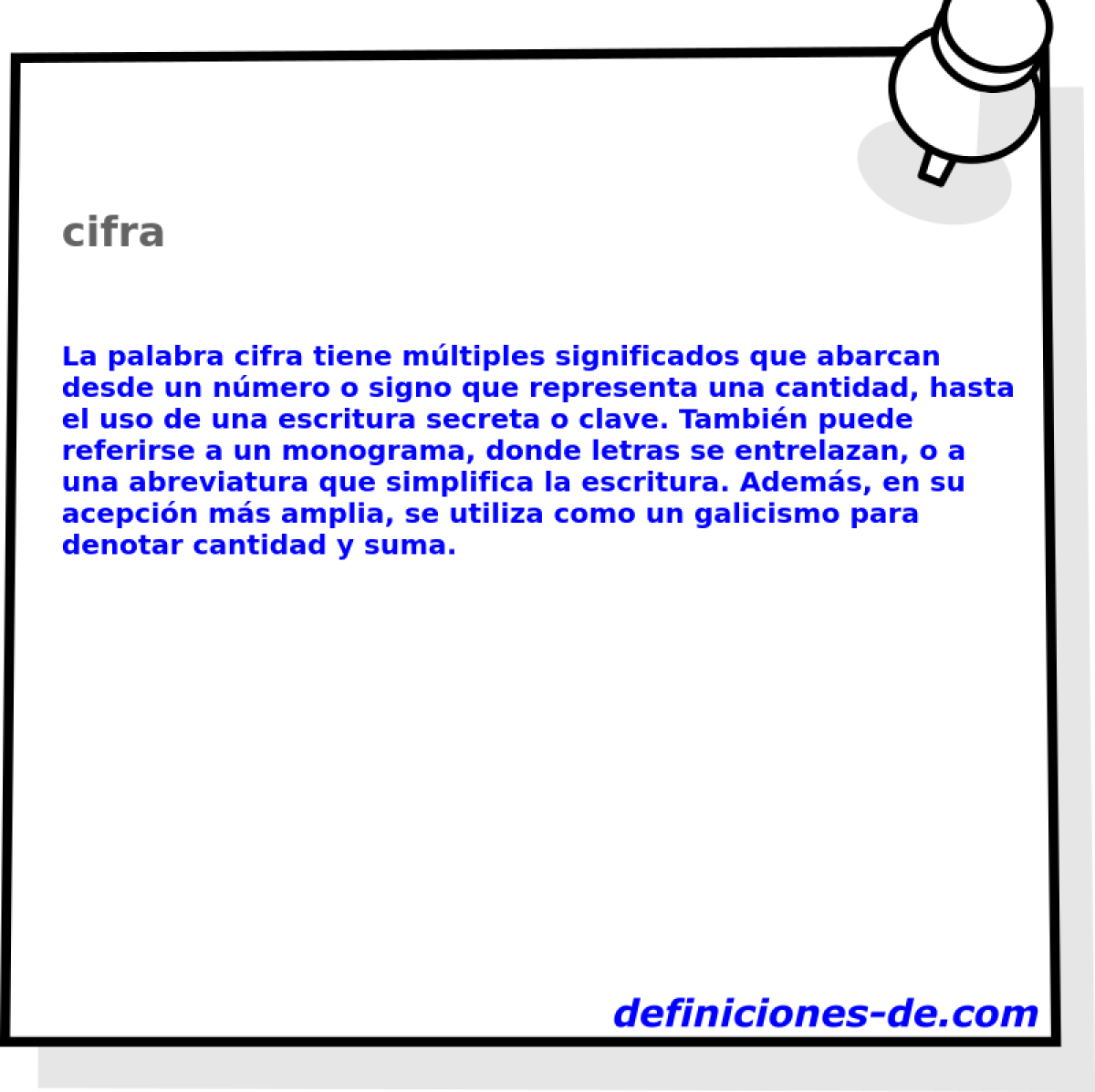 cifra 