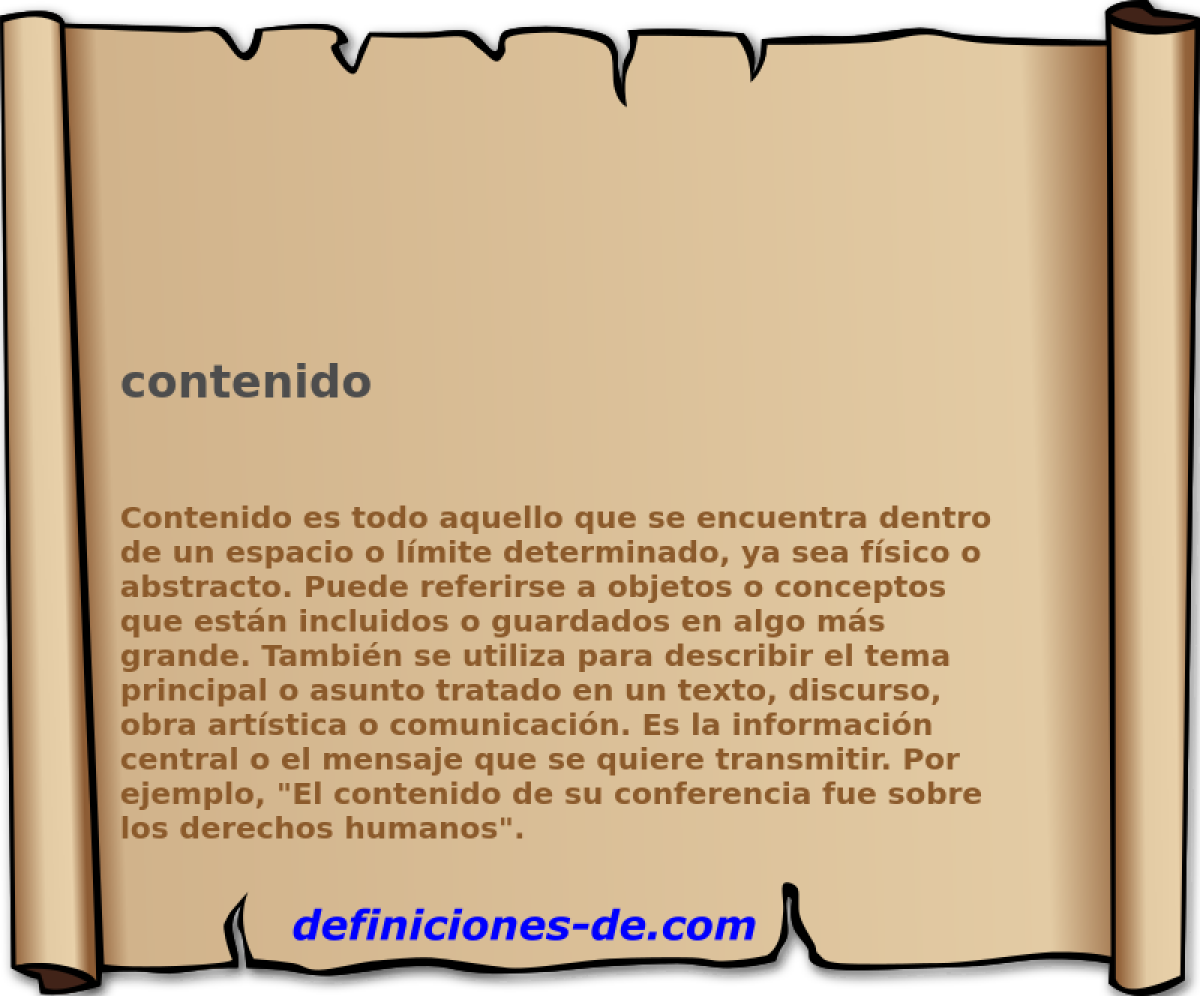 contenido 