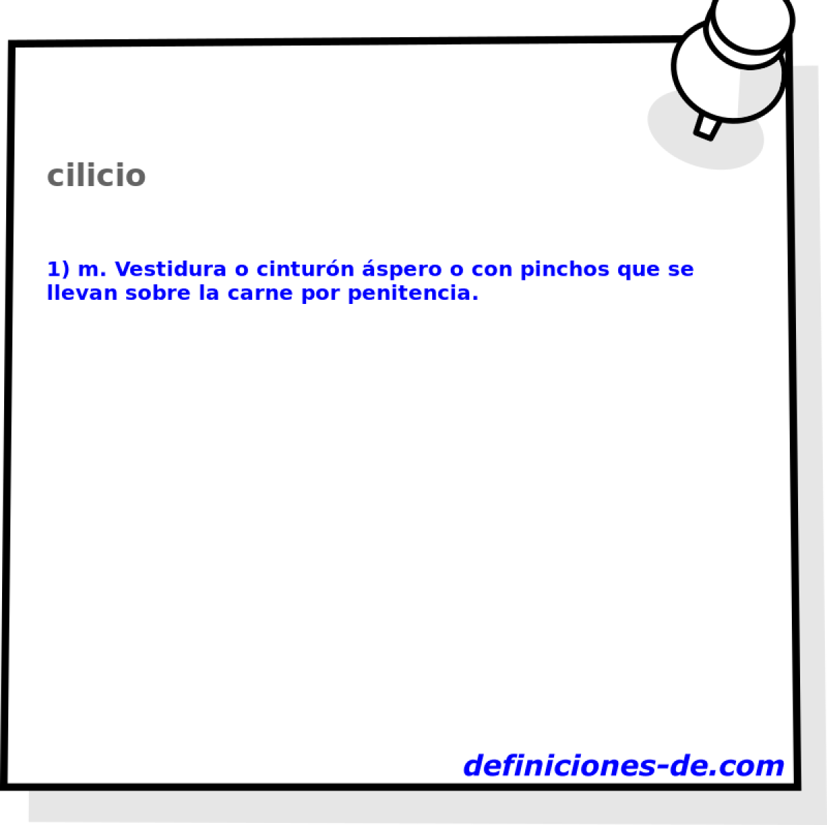 cilicio 