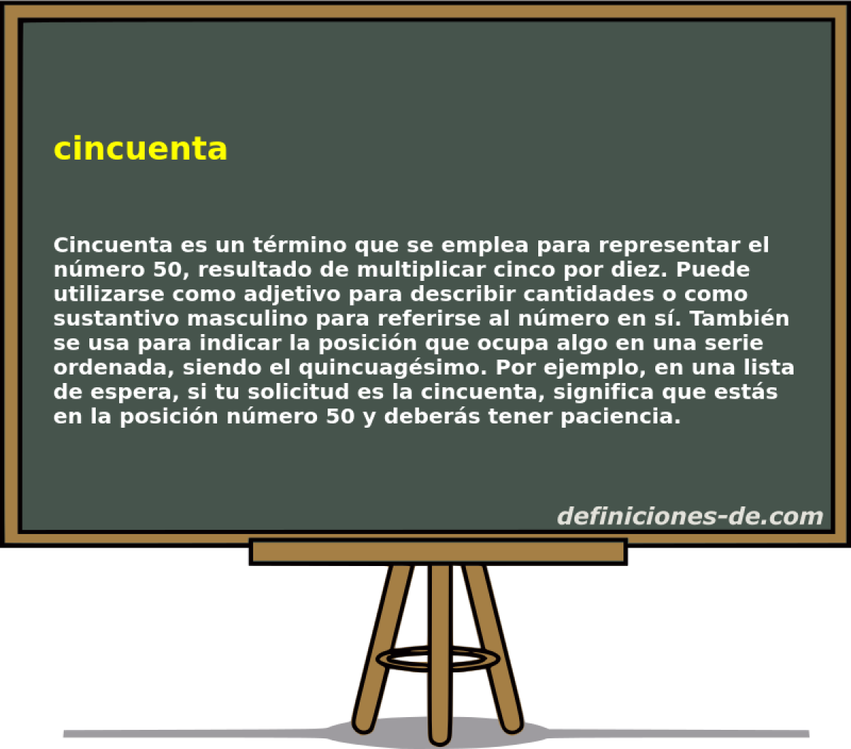 cincuenta 