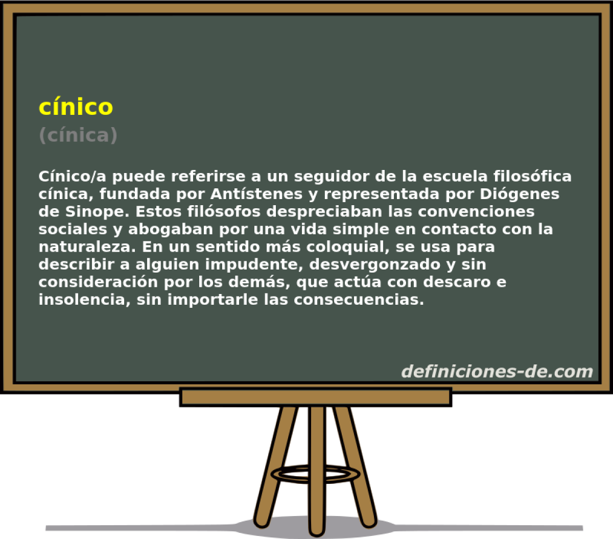 cnico (cnica)