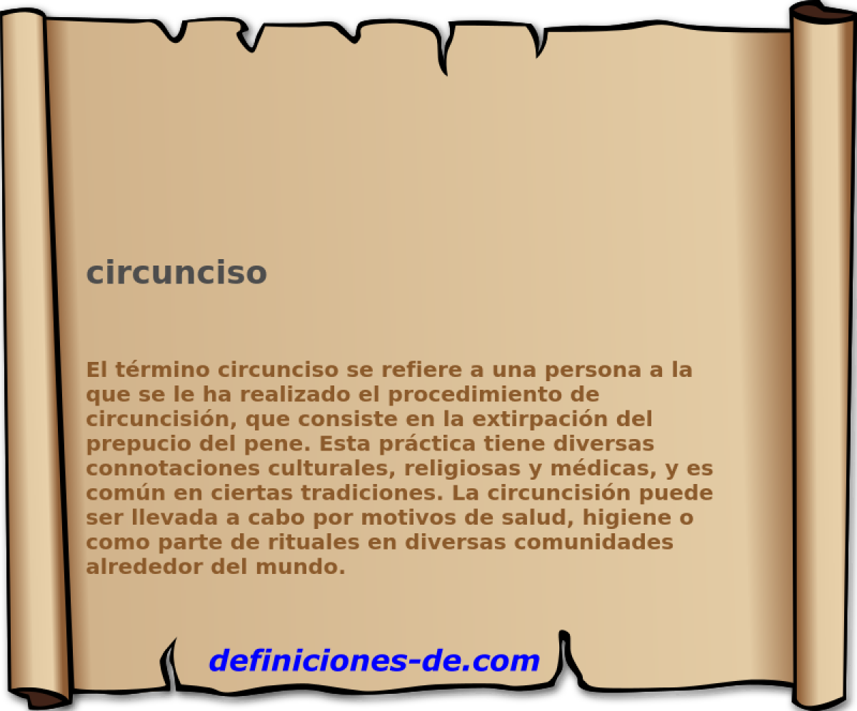 circunciso 