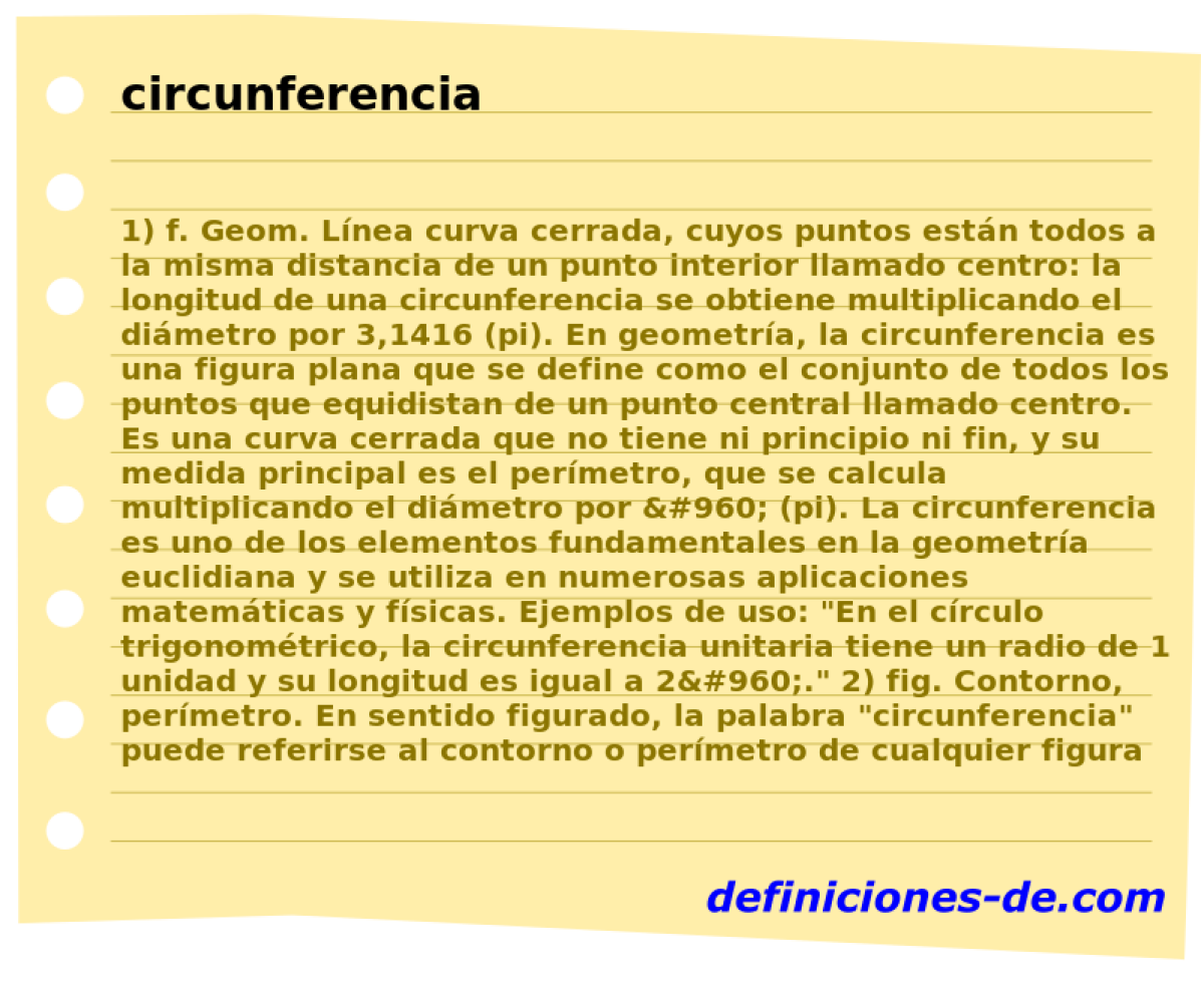 circunferencia 