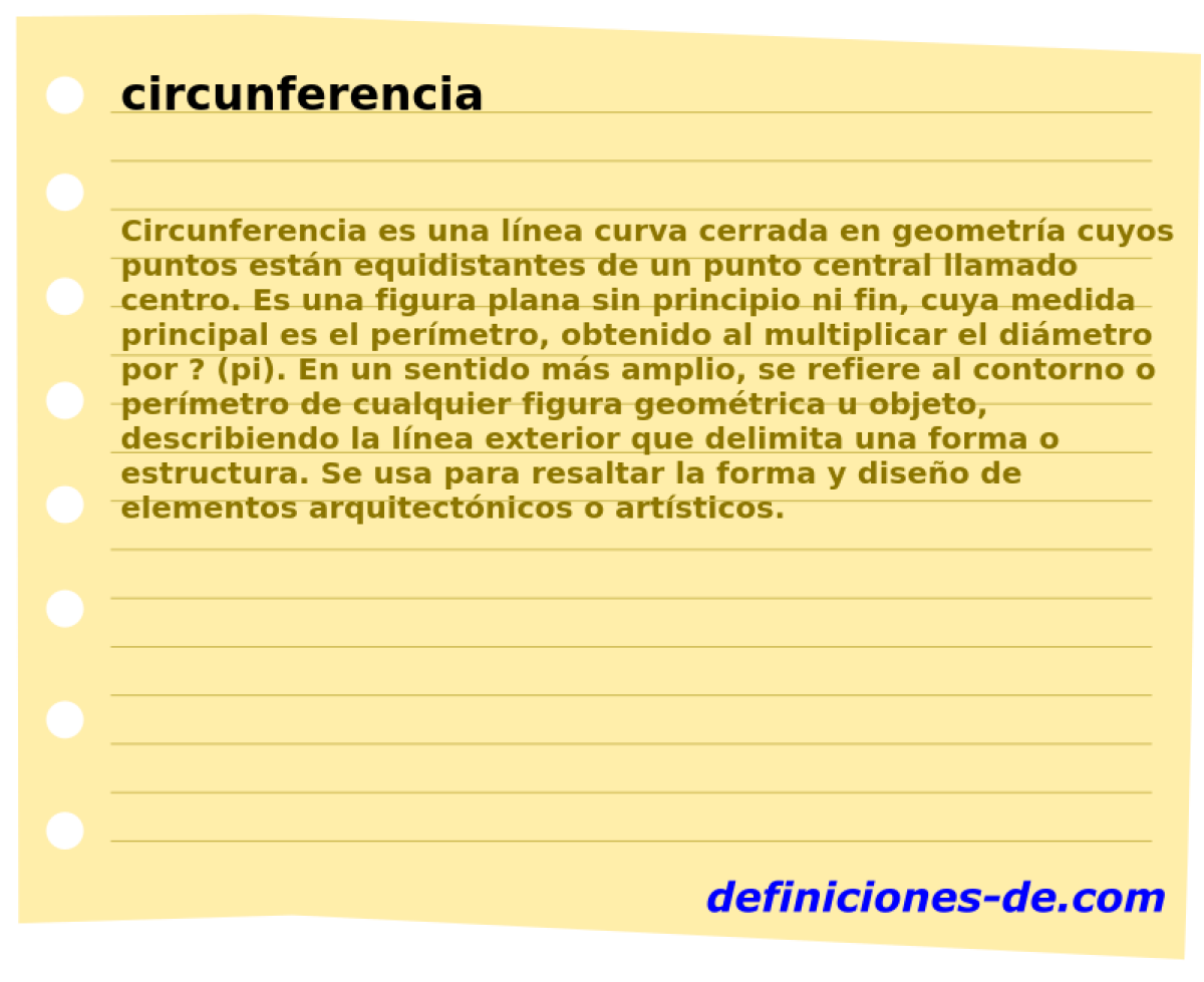 circunferencia 