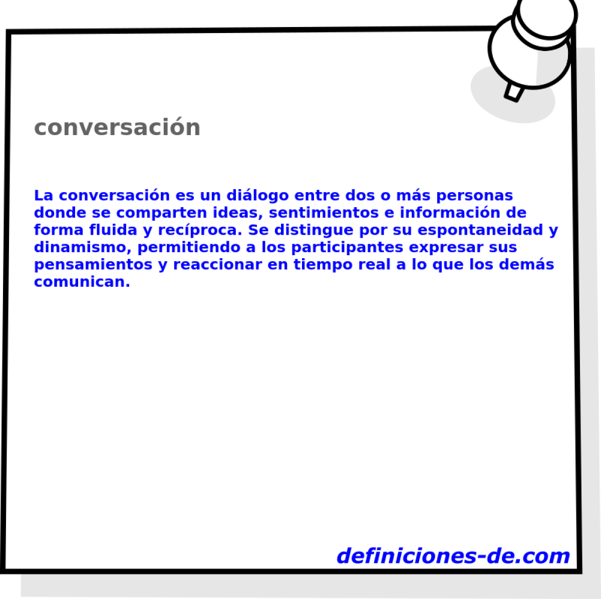 conversacin 