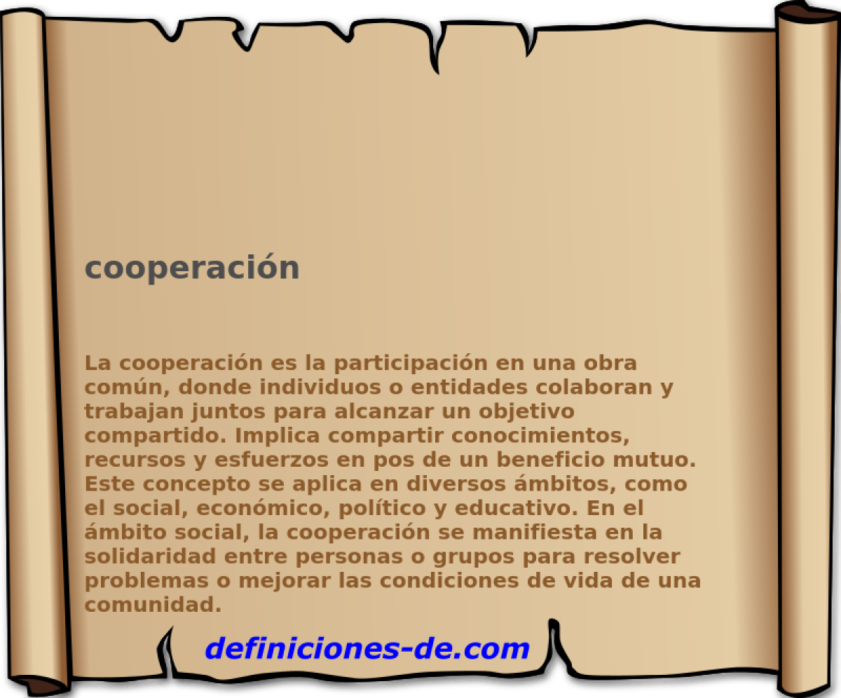 cooperacin 