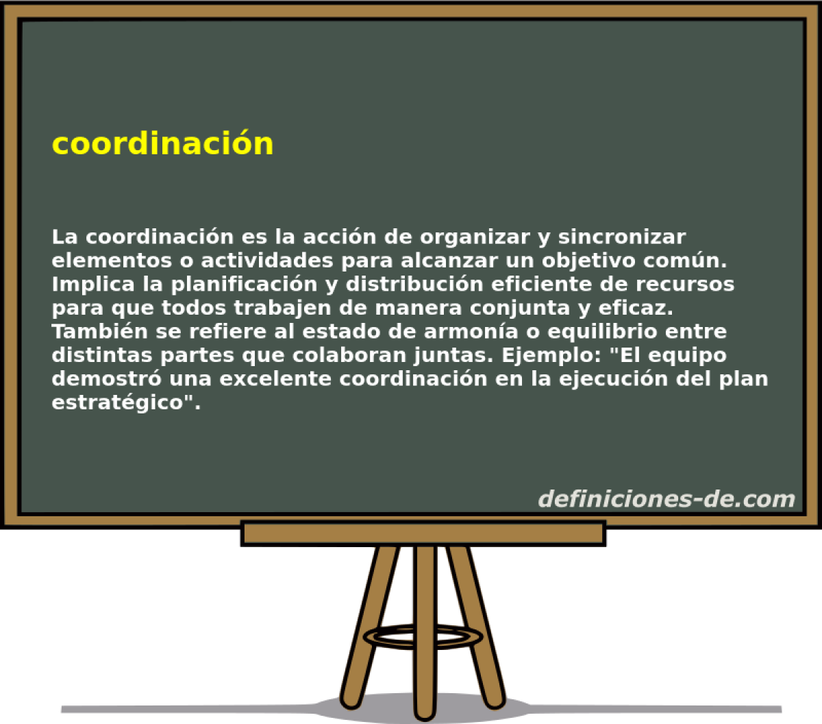 coordinacin 