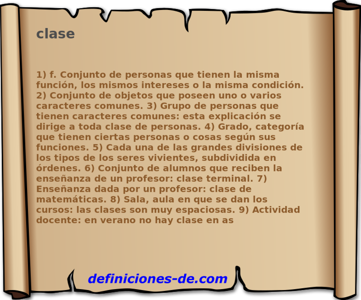 clase 