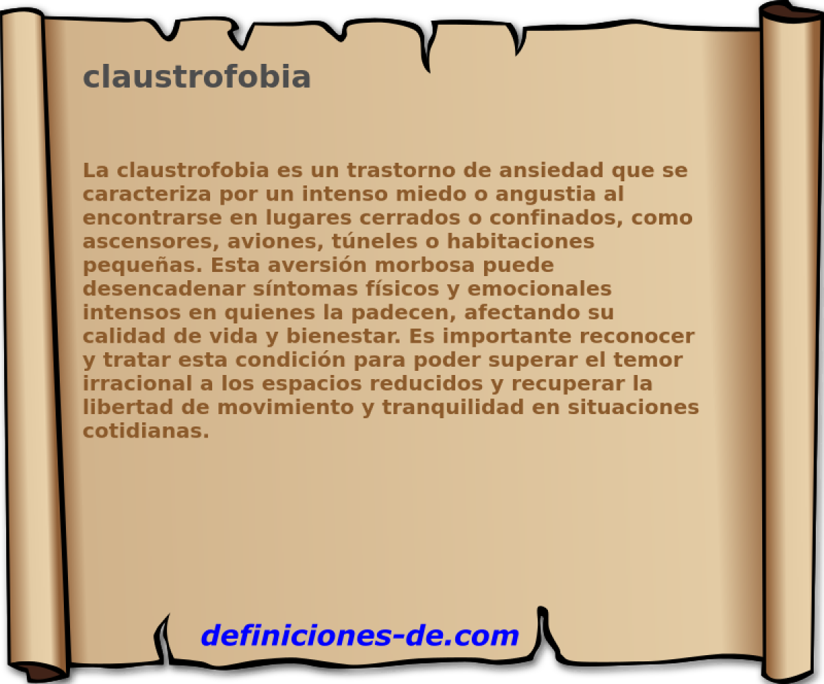 claustrofobia 