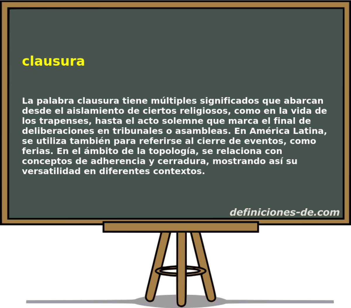 clausura 