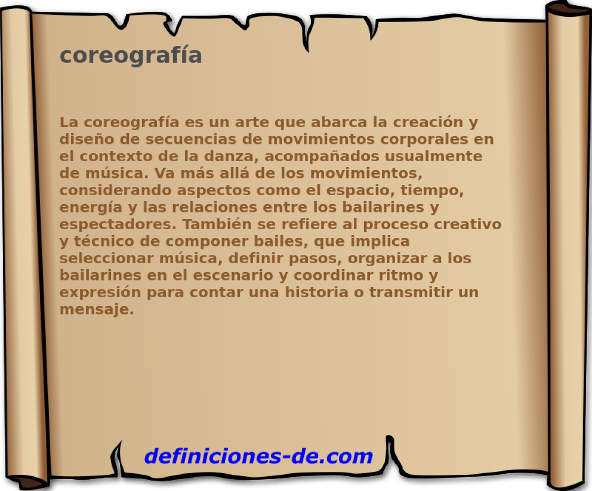 coreografa 