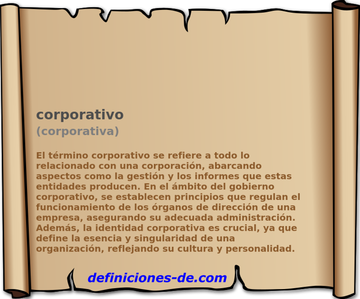 corporativo (corporativa)