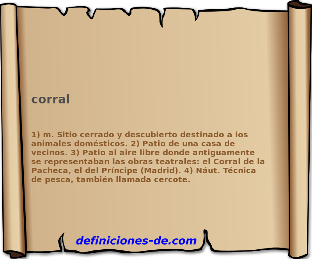 corral 