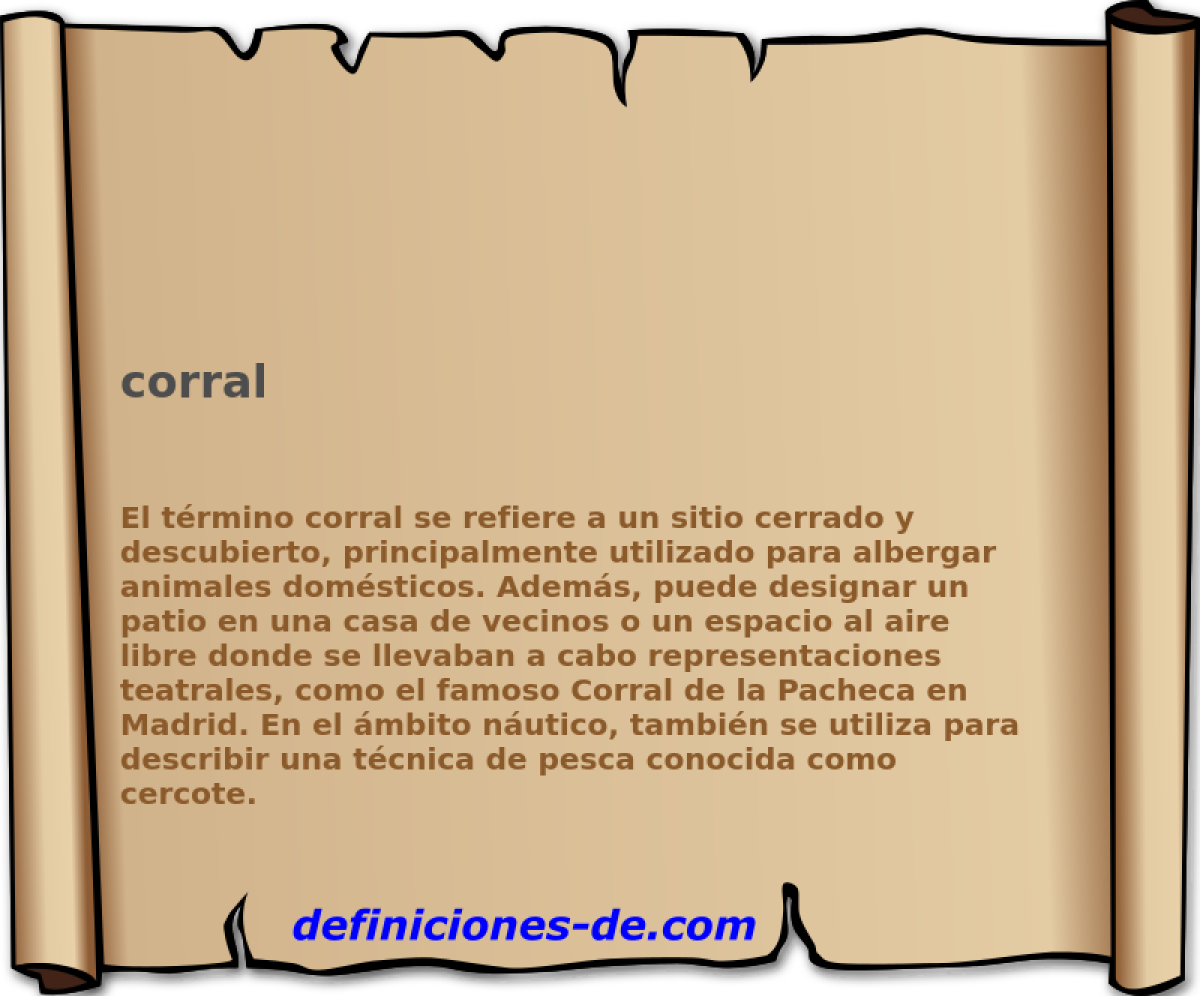 corral 